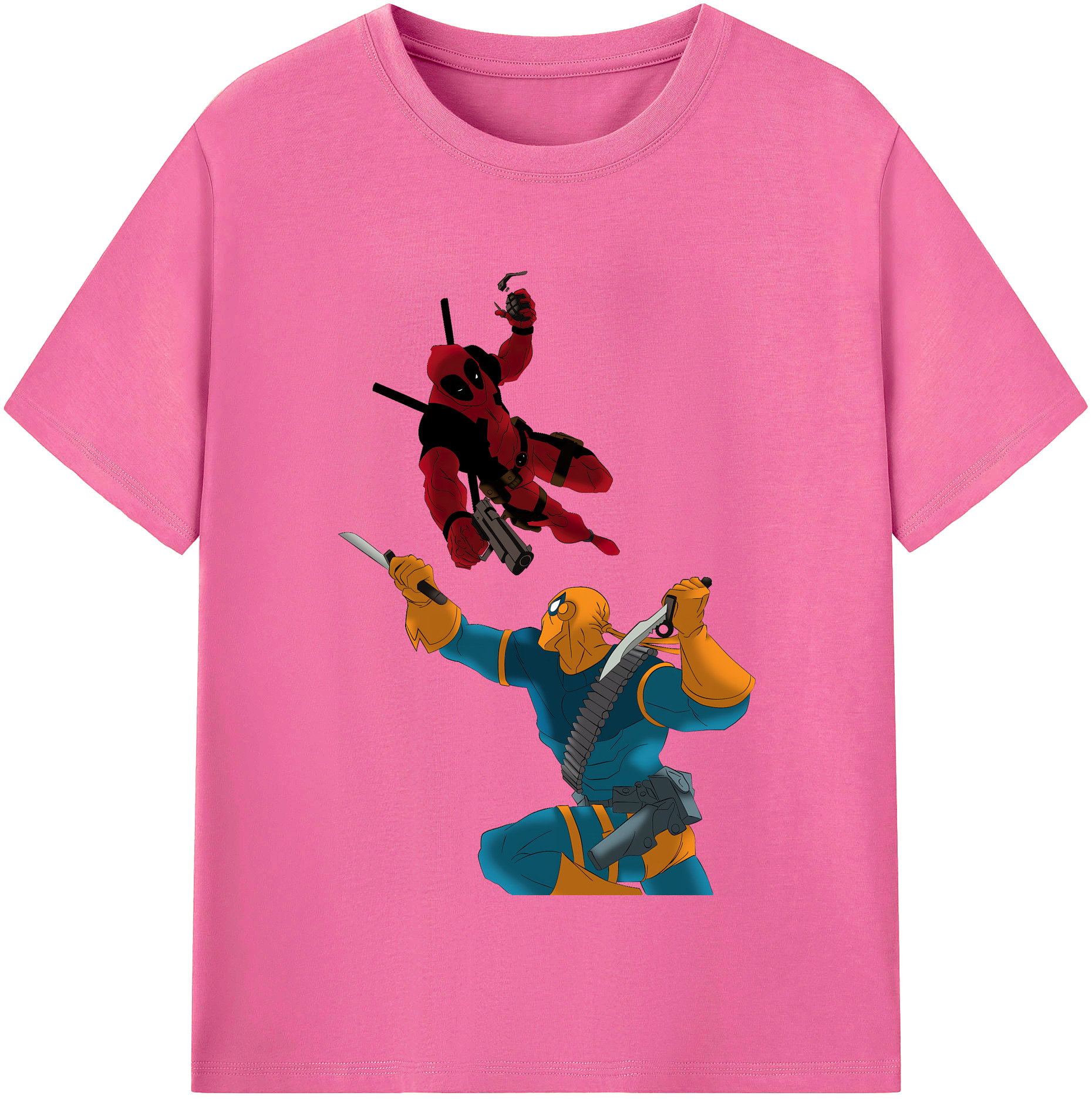 （画像用） Deadpool デッドプール レディースカジュアルプリントTシャツ（綿100％）